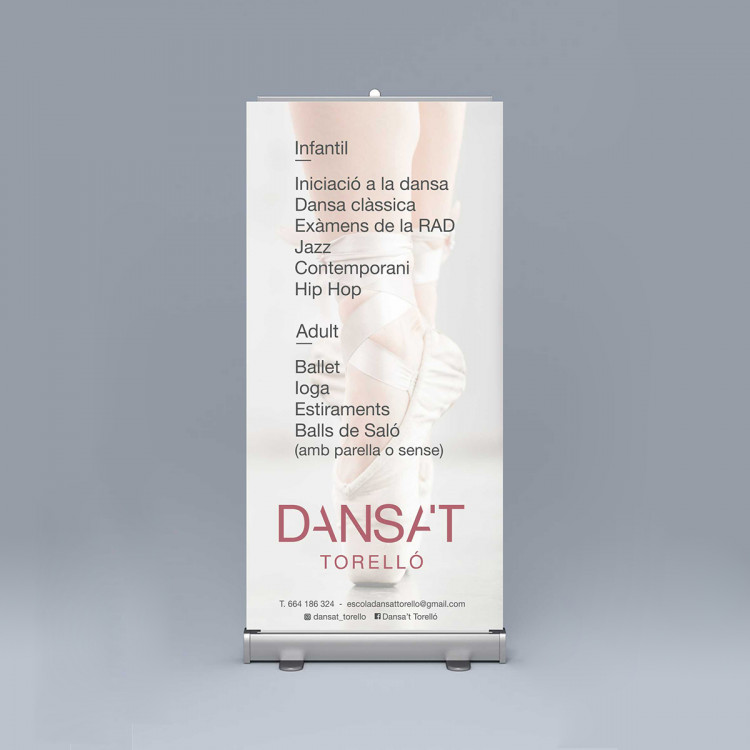 Diseño Rollup "Dansa't"